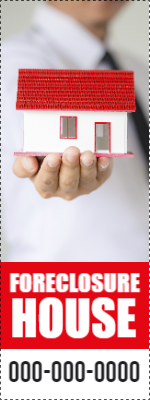 Custom Outdoor Yard Signs Multiple Sizes  Foreclosure House