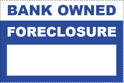 Custom Outdoor Yard Signs Multiple Sizes  Bank Owned
