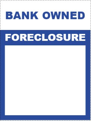 Custom Outdoor Yard Signs Multiple Sizes  Bank Owned