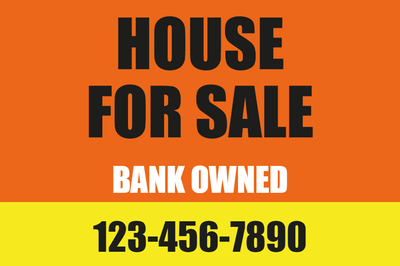 Custom Outdoor Yard Signs Multiple Sizes House For Sale