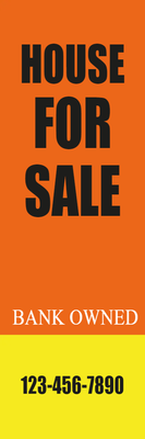 Custom Outdoor Yard Signs Multiple Sizes House For Sale