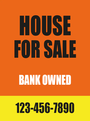 Custom Outdoor Yard Signs Multiple Sizes House For Sale