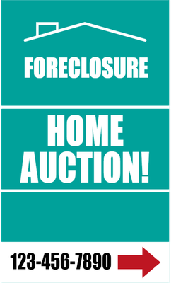 Custom Outdoor Yard Signs Multiple Sizes Home Auction