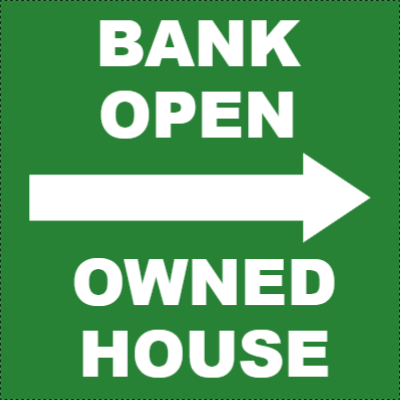 Custom Outdoor Yard Signs Multiple Sizes Bank Open