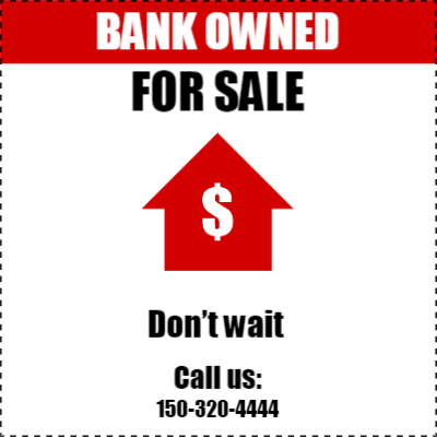 Custom Outdoor Yard Signs Multiple Sizes Bank Owned