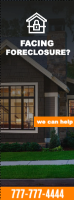 Custom Outdoor Yard Signs Multiple Sizes Facing Foreclosure