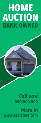 Custom Outdoor Yard Signs Multiple Sizes Home Auction