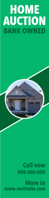 Custom Outdoor Yard Signs Multiple Sizes Home Auction