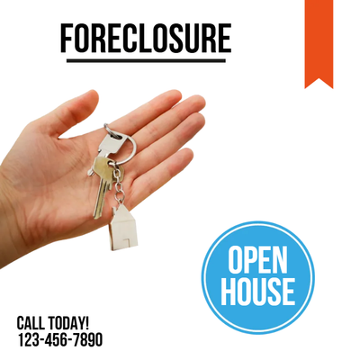 Custom Outdoor Yard Signs Multiple Sizes Foreclosure Open House