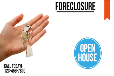 Custom Outdoor Yard Signs Multiple Sizes Foreclosure Open House