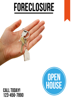 Custom Outdoor Yard Signs Multiple Sizes Foreclosure Open House