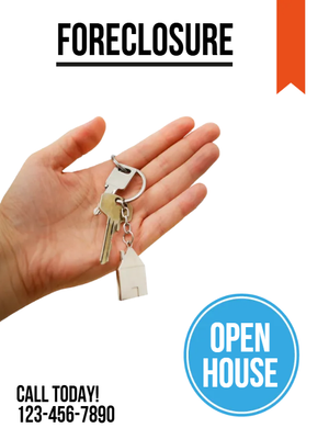 Custom Outdoor Yard Signs Multiple Sizes Foreclosure Open House