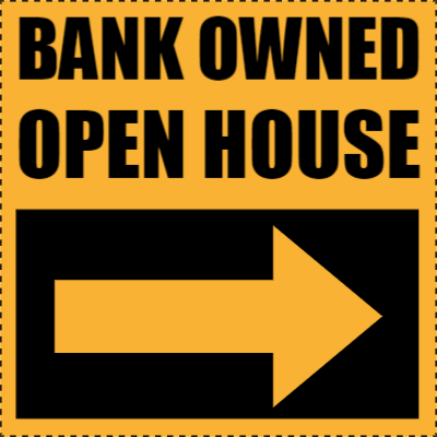 Custom Outdoor Yard Signs Multiple Sizes Bank Owned House