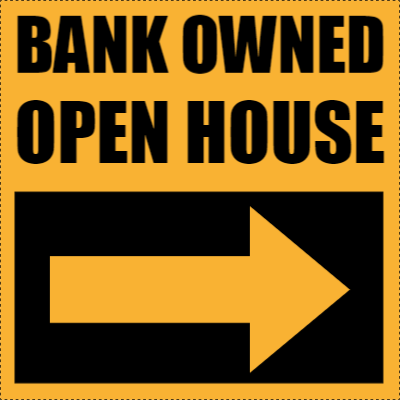 Custom Outdoor Yard Signs Multiple Sizes Bank Owned House