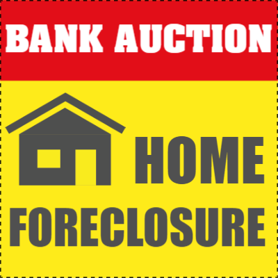 Custom Outdoor Yard Signs Multiple Sizes Bank Auction