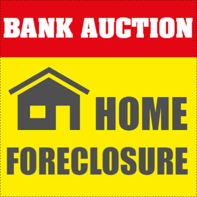 Custom Outdoor Yard Signs Multiple Sizes Bank Auction