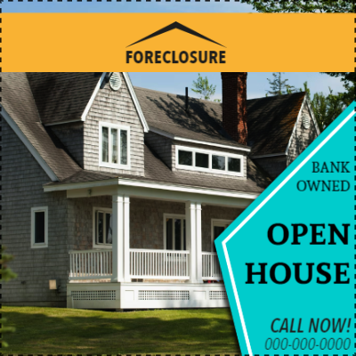 Custom Outdoor Yard Signs Multiple Sizes Bank Owned House