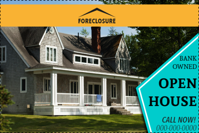 Custom Outdoor Yard Signs Multiple Sizes Bank Owned House