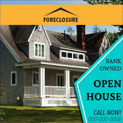 Custom Outdoor Yard Signs Multiple Sizes Bank Owned House