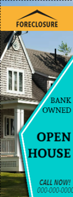 Custom Outdoor Yard Signs Multiple Sizes Bank Owned House