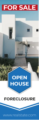 Custom Outdoor Yard Signs Multiple Sizes Foreclosure