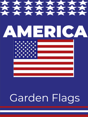 Custom Outdoor Yard Signs Multiple Sizes America Flag