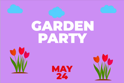 Custom Outdoor Yard Signs Multiple Sizes Garden Party