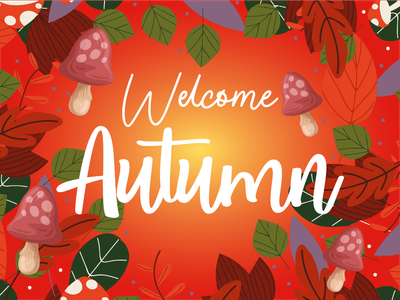Custom Outdoor Yard Signs Multiple Sizes Welcome Autumn