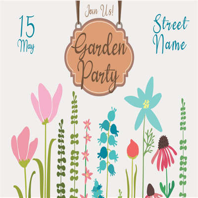 Custom Outdoor Yard Signs Multiple Sizes Garden Party