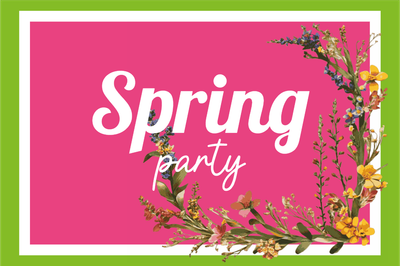 Custom Outdoor Yard Signs Multiple Sizes Spring Party