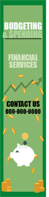 Custom Outdoor Yard Signs Multiple Sizes Budgeting & $pending