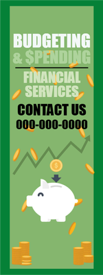Custom Outdoor Yard Signs Multiple Sizes Budgeting & $pending