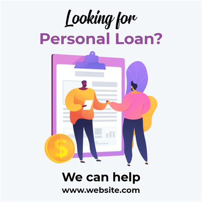 Custom Outdoor Yard Signs Multiple Sizes Looking for Personal Loan