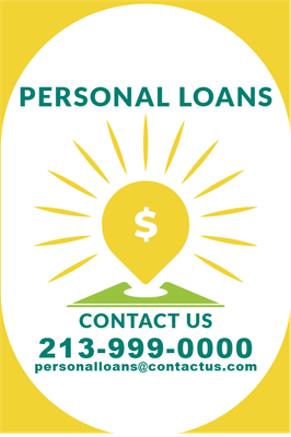 Custom Outdoor Yard Signs Multiple Sizes Personal Loans