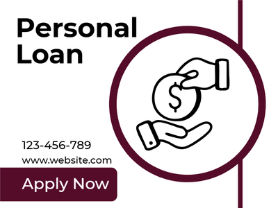 Custom Outdoor Yard Signs Multiple Sizes Apply for Personal Loan