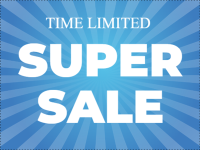 Custom Outdoor Yard Signs Multiple Sizes Time Limited