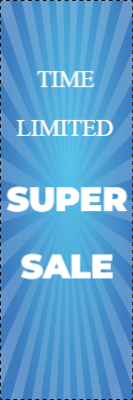 Custom Outdoor Yard Signs Multiple Sizes Time Limited
