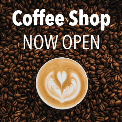 Custom Outdoor Yard Signs Multiple Sizes Coffee Shop