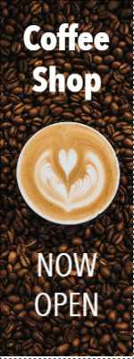 Custom Outdoor Yard Signs Multiple Sizes Coffee Shop