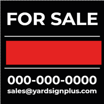 Custom Outdoor Yard Signs Multiple Sizes  Sale