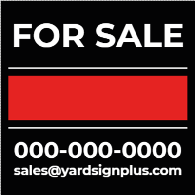 Custom Outdoor Yard Signs Multiple Sizes  Sale