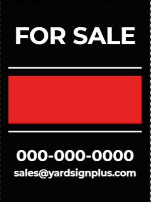 Custom Outdoor Yard Signs Multiple Sizes  Sale