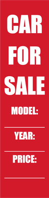 Custom Outdoor Yard Signs Multiple Sizes Car for Sale