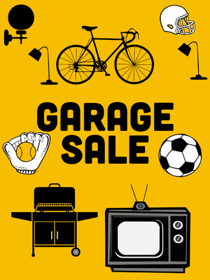 Custom Outdoor Yard Signs Multiple Sizes Garage Sale