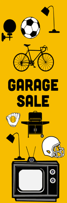 Custom Outdoor Yard Signs Multiple Sizes Garage Sale