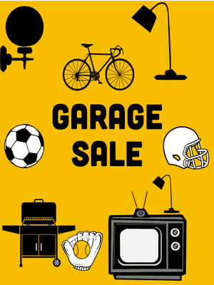 Custom Outdoor Yard Signs Multiple Sizes Garage Sale