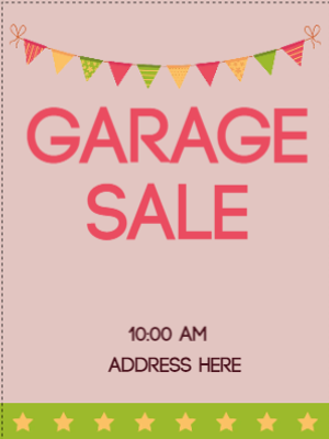 Custom Outdoor Yard Signs Multiple Sizes Garage Sale