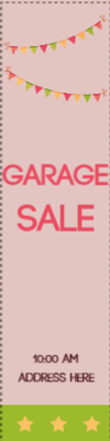 Custom Outdoor Yard Signs Multiple Sizes Garage Sale