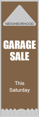 Custom Outdoor Yard Signs Multiple Sizes Garage Sale