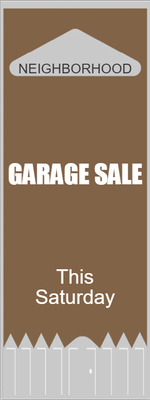 Custom Outdoor Yard Signs Multiple Sizes Garage Sale